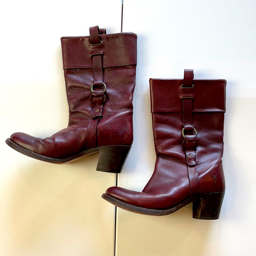 Frye Leather Boots - Picture 1 of 9